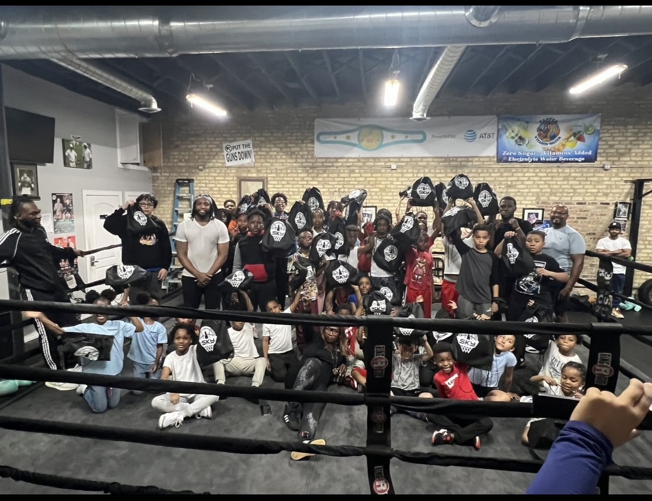 Chicago Sky Foundation x Roys Boxing Gym