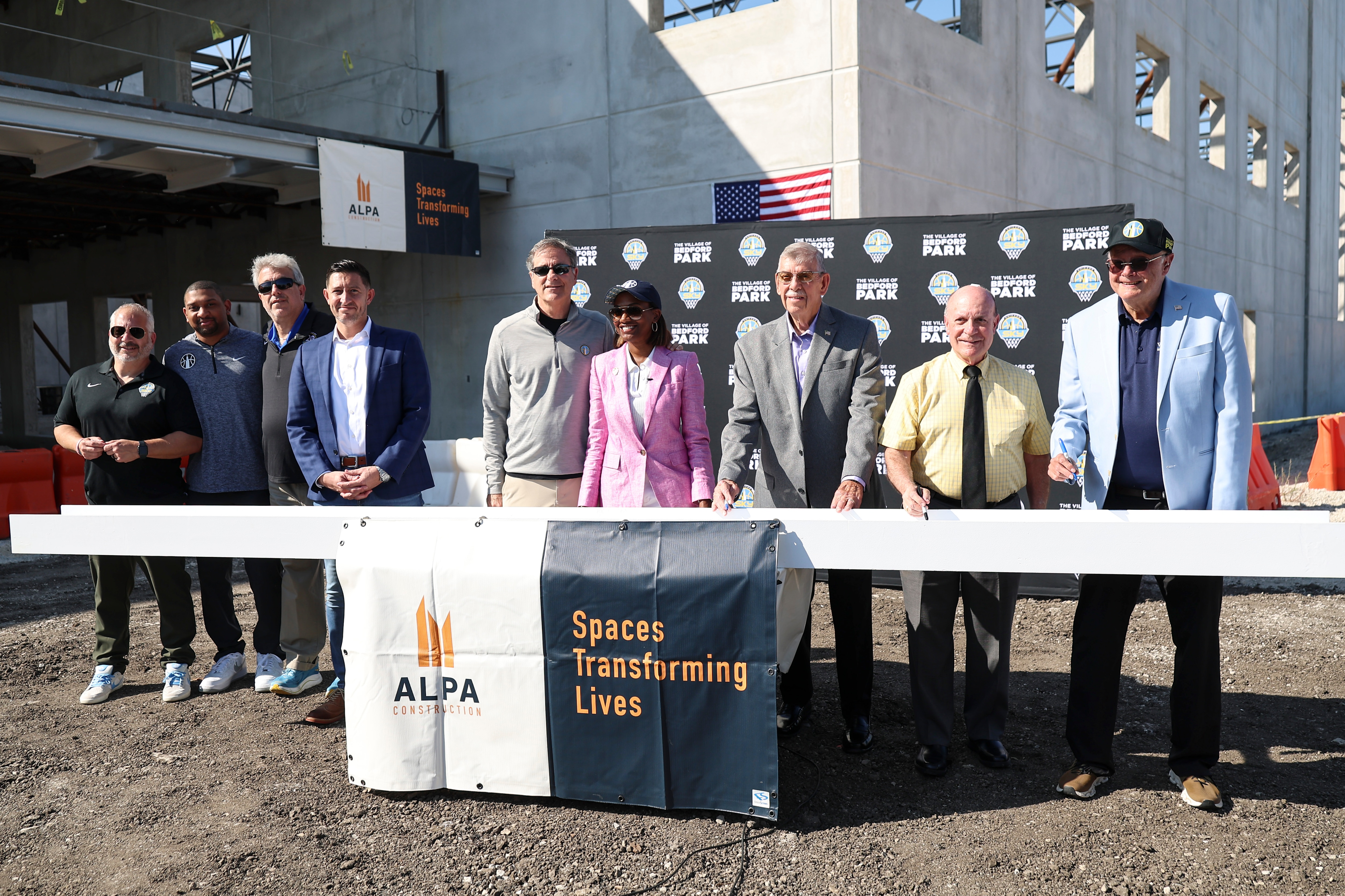 Chicago Sky Celebrate New Practice Facility