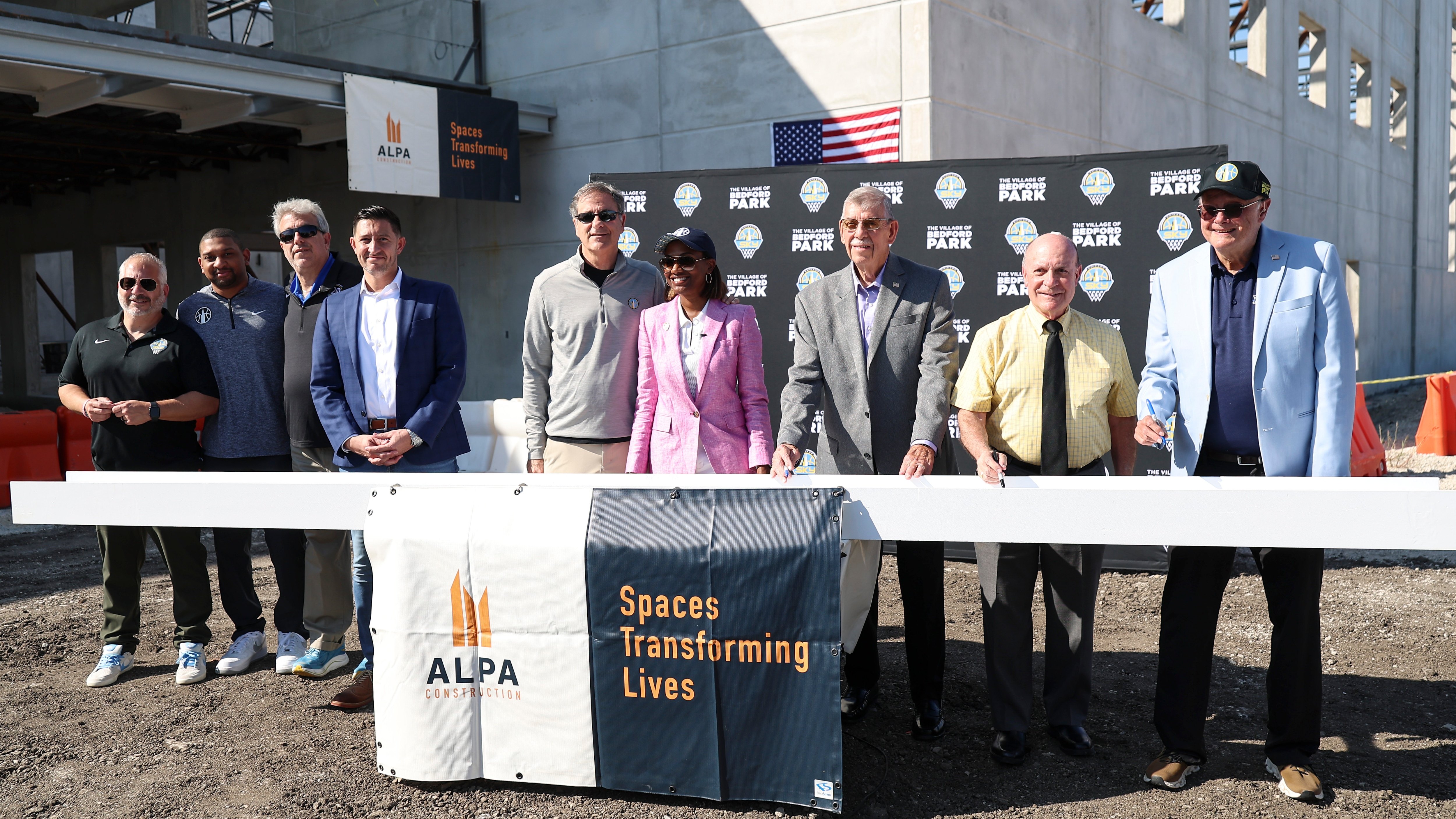 Chicago Sky Celebrate New Practice Facility