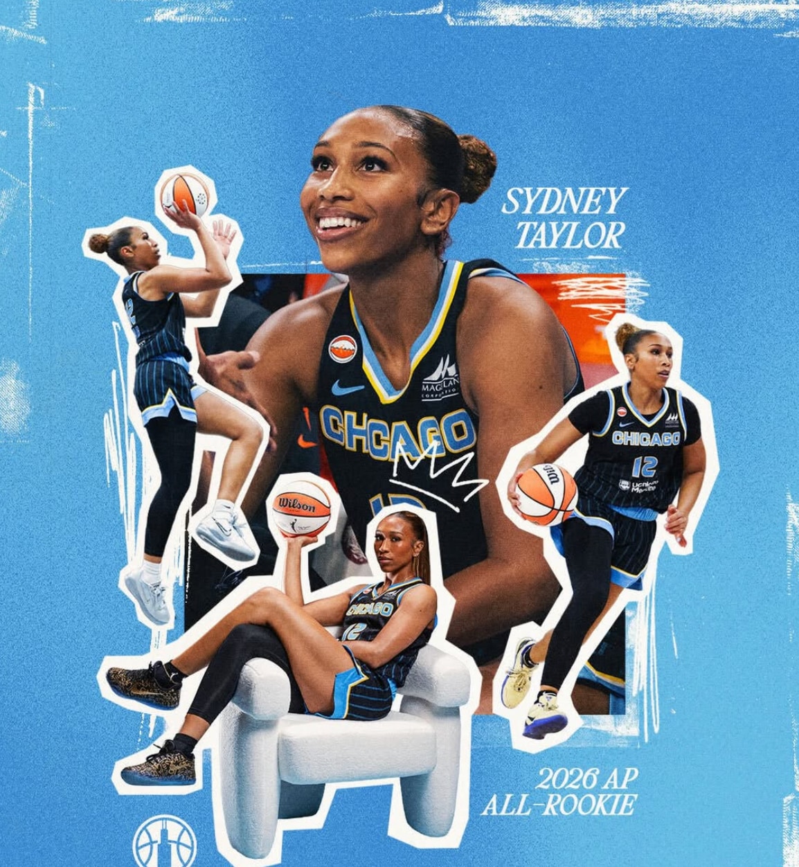 Sydney Taylor Voted To Associated Press All-Rookie Team