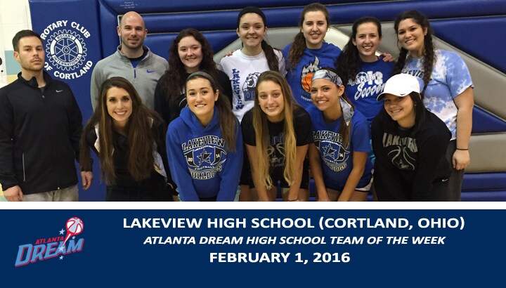 HS Team of Week Template - Lakeview HS