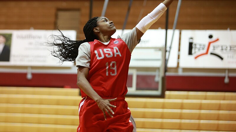 Clarendon, Hayes and Williams Named to USA Basketball Roster for Exhibition Game