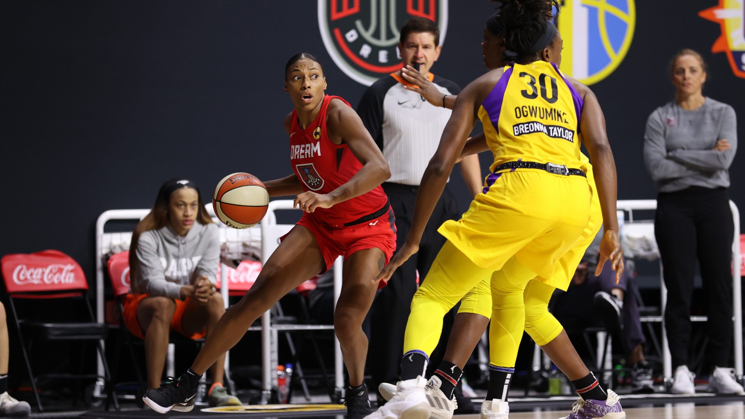 Atlanta Dream Highlights vs  Los Angeles Sparks - August 21, 2020