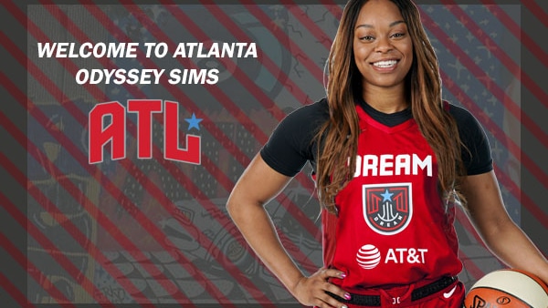 Odyssey Sims Signs with Atlanta Dream