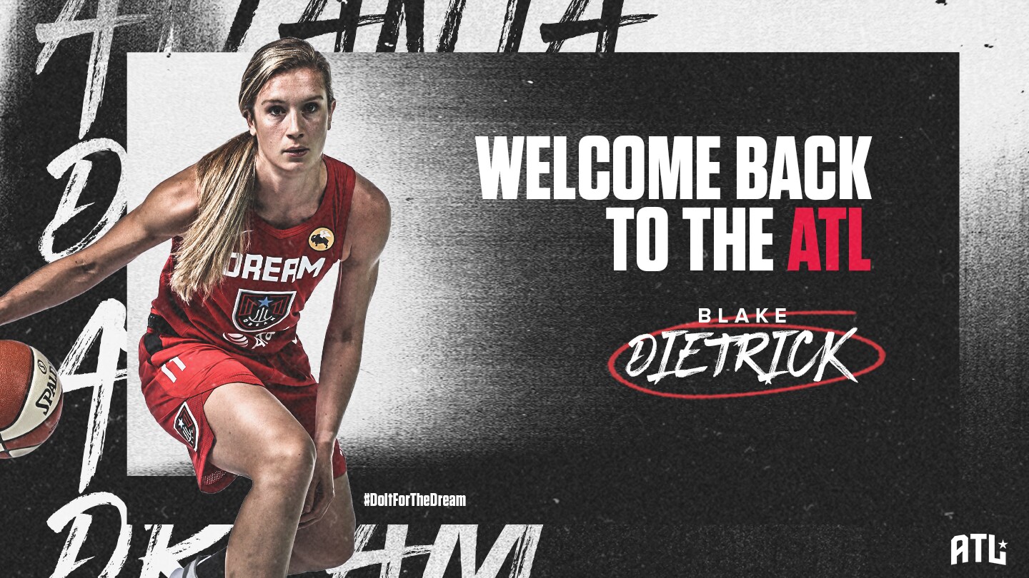 Atlanta Dream Bring Back Blake Dietrick