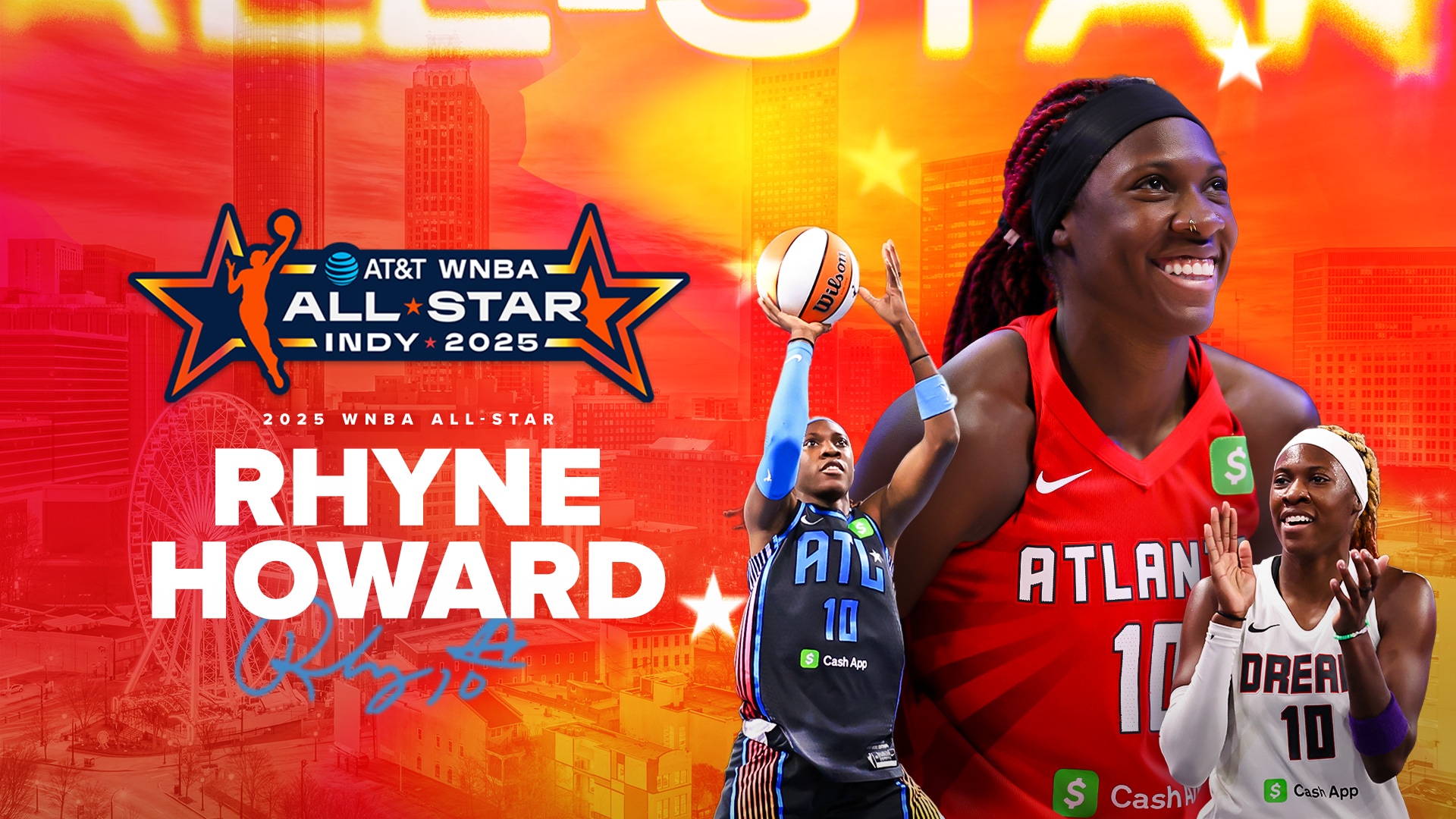 Rhyne Howard Named 2025 AT&T WNBA All-Star
