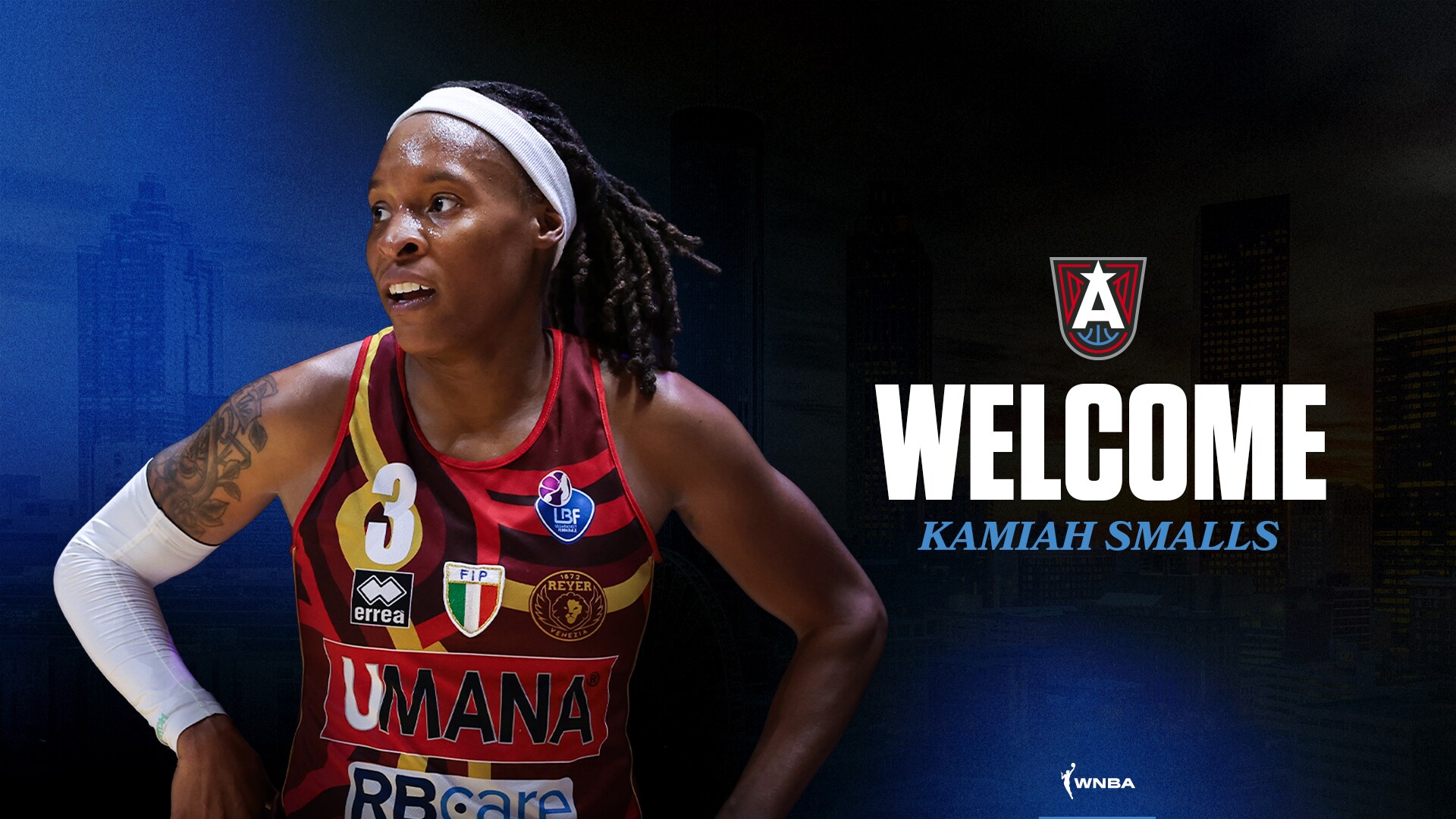 Atlanta Dream Sign Kamiah Smalls to Seven-Day Contract
