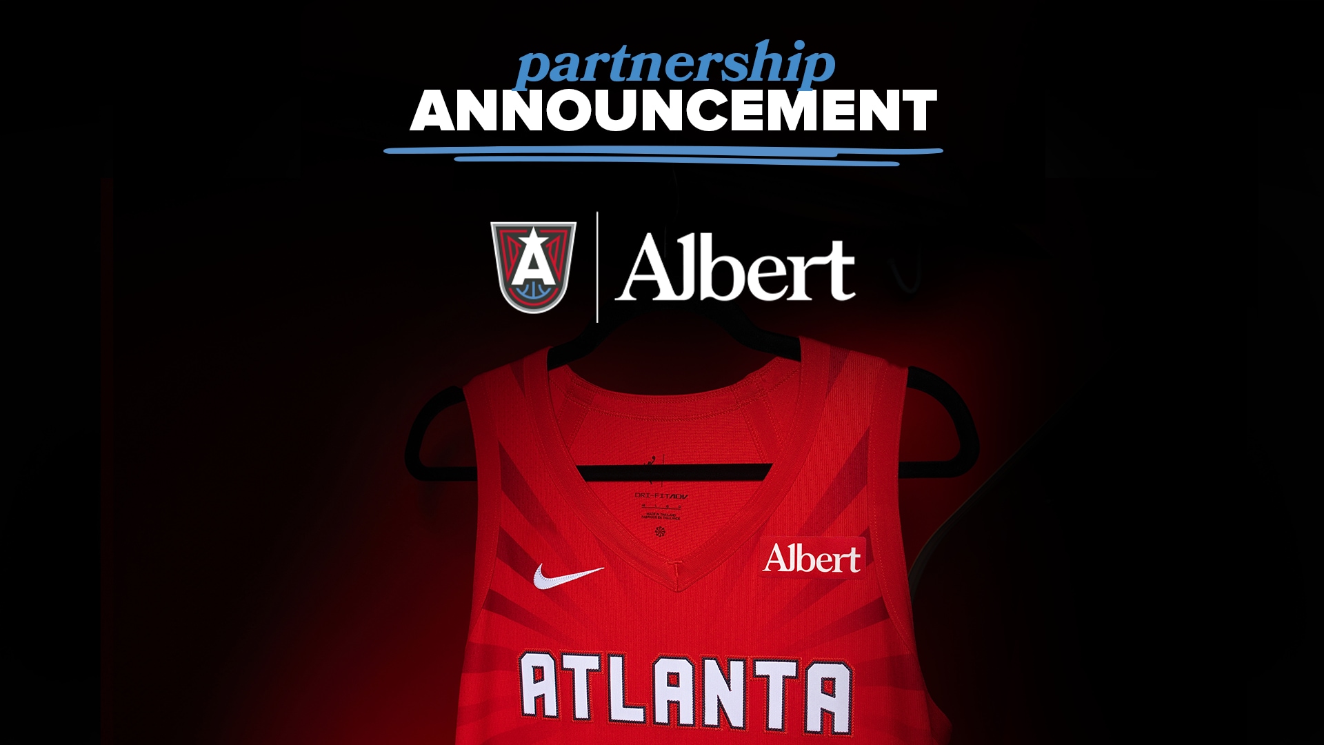 Welcome Albert! The Dream’s Official Jersey Patch Partner