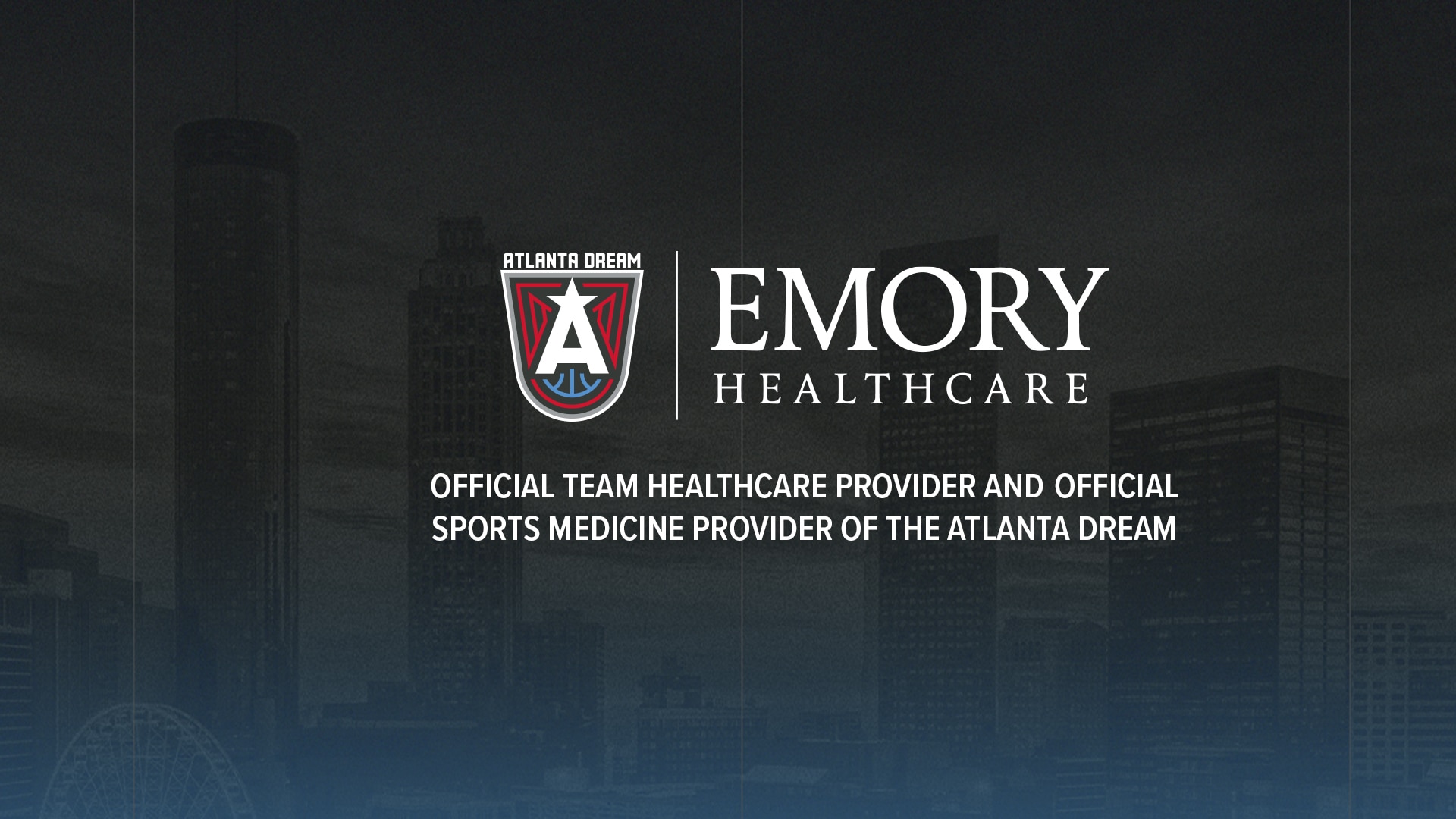 Atlanta Dream and Emory Healthcare Announce Unique Collaboration to Advance Women's Health, Both On and Off the Court