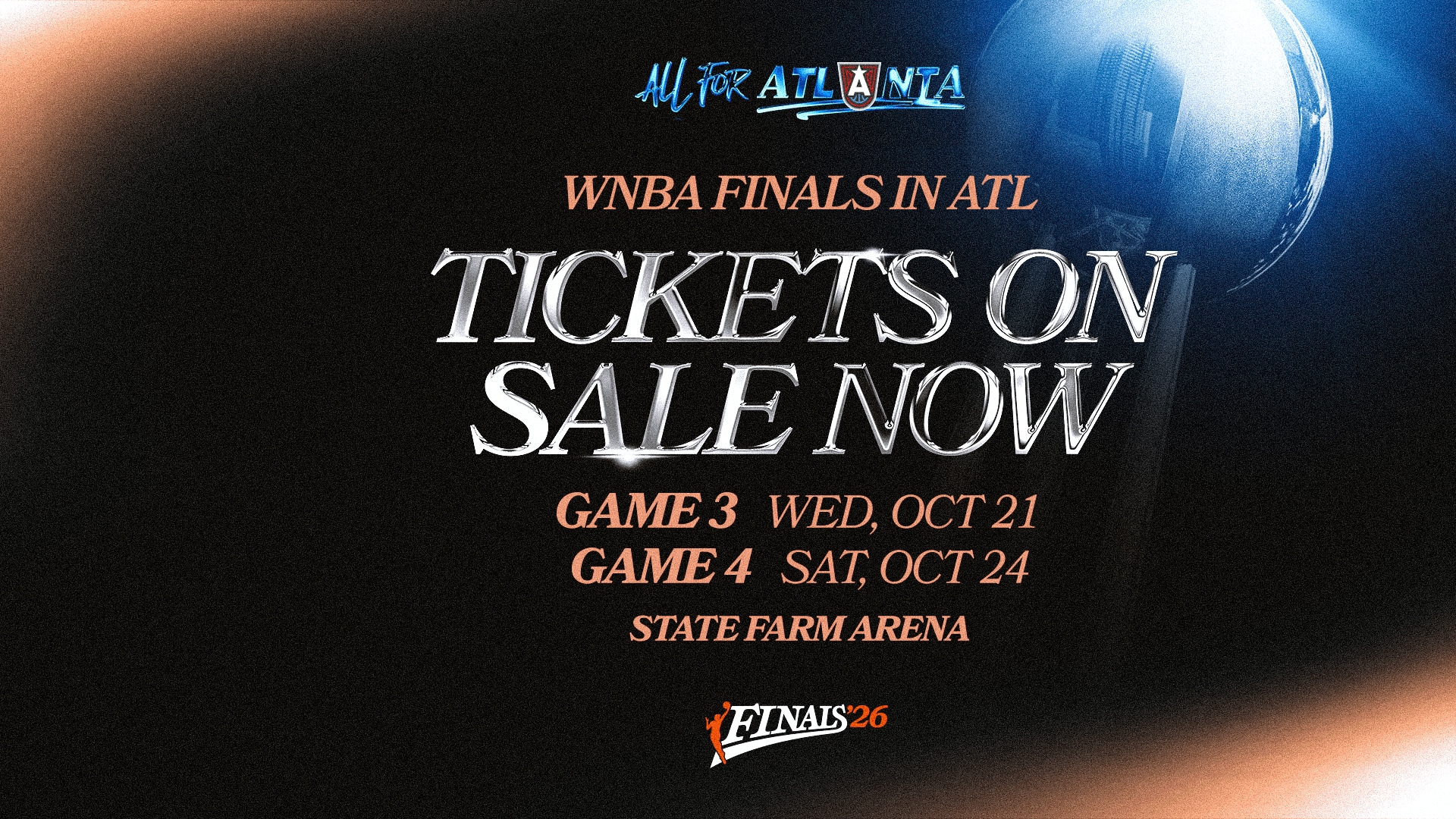 WNBA Finals Tickets on Sale Now
