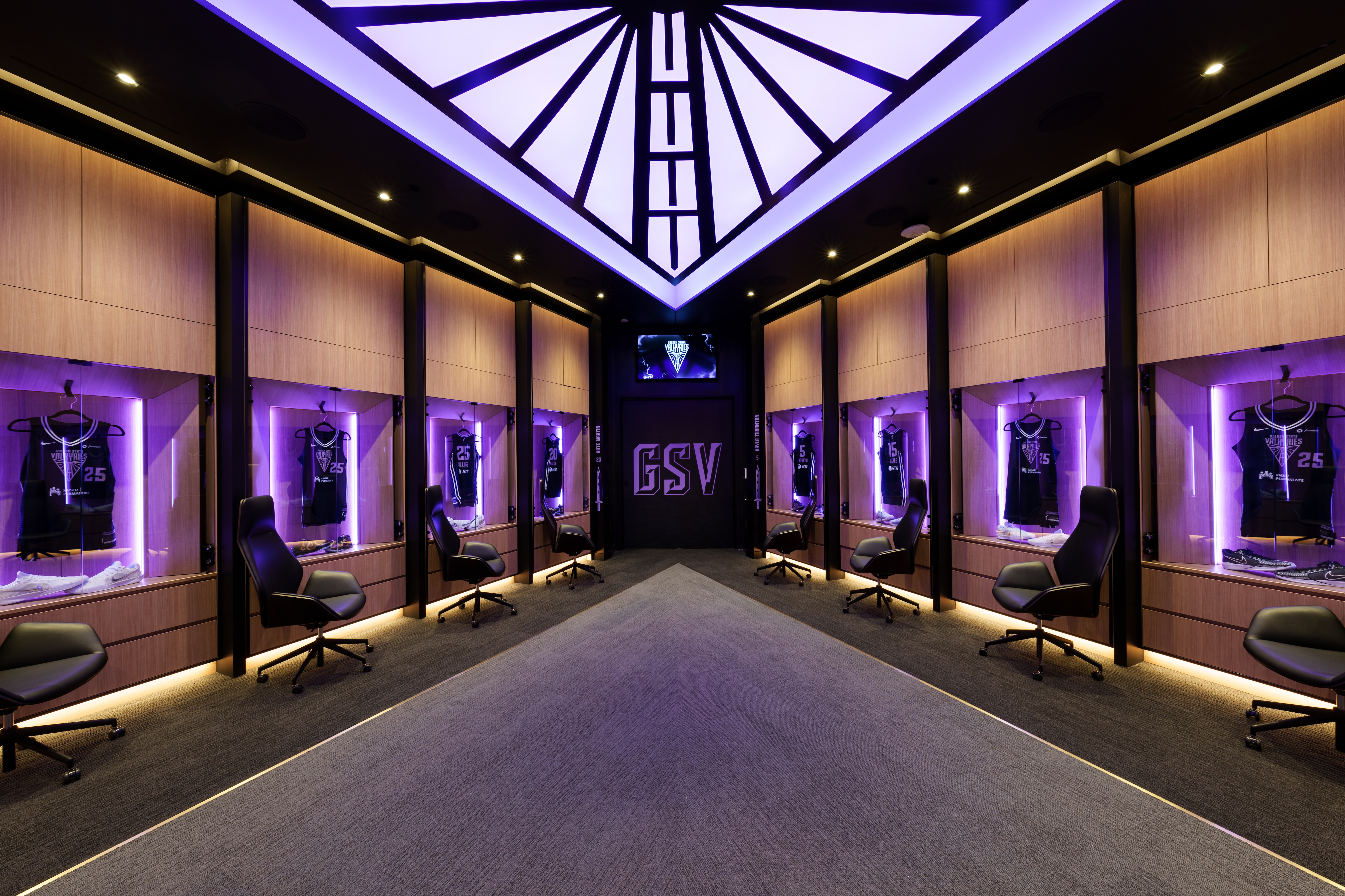 Golden State Valkyries Locker Room