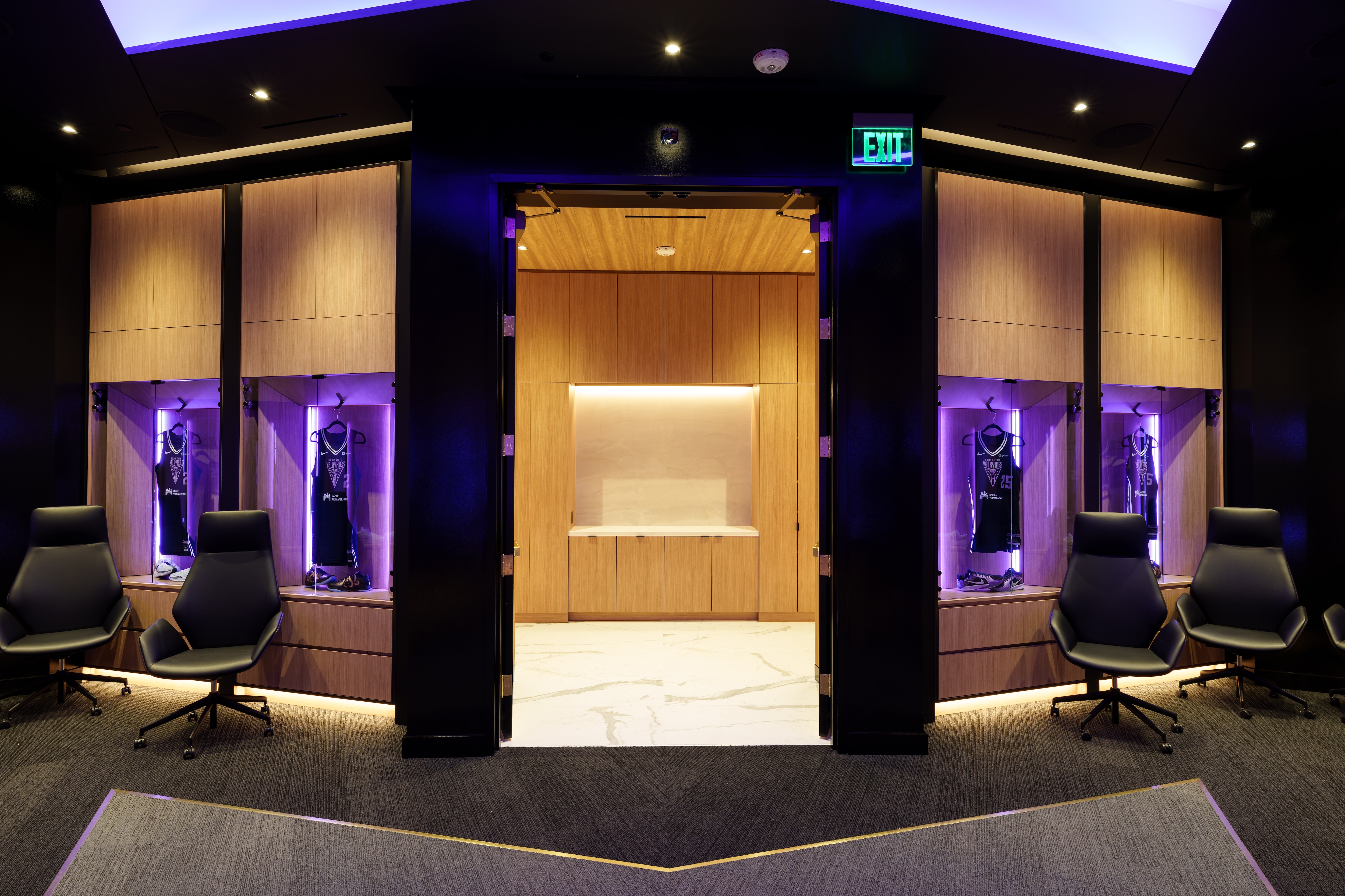 Golden State Valkyries Locker Room