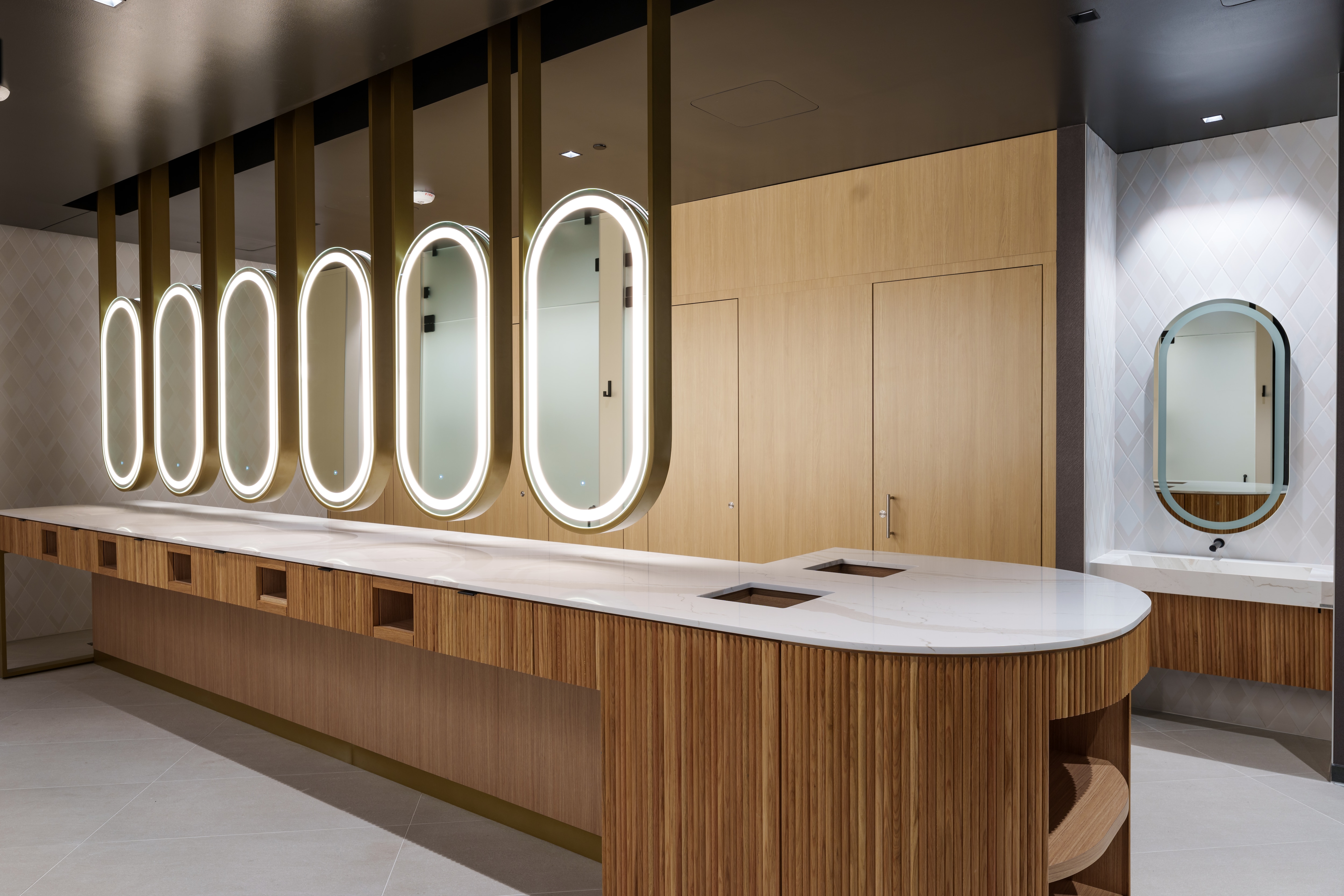 Golden State Valkyries Locker Room