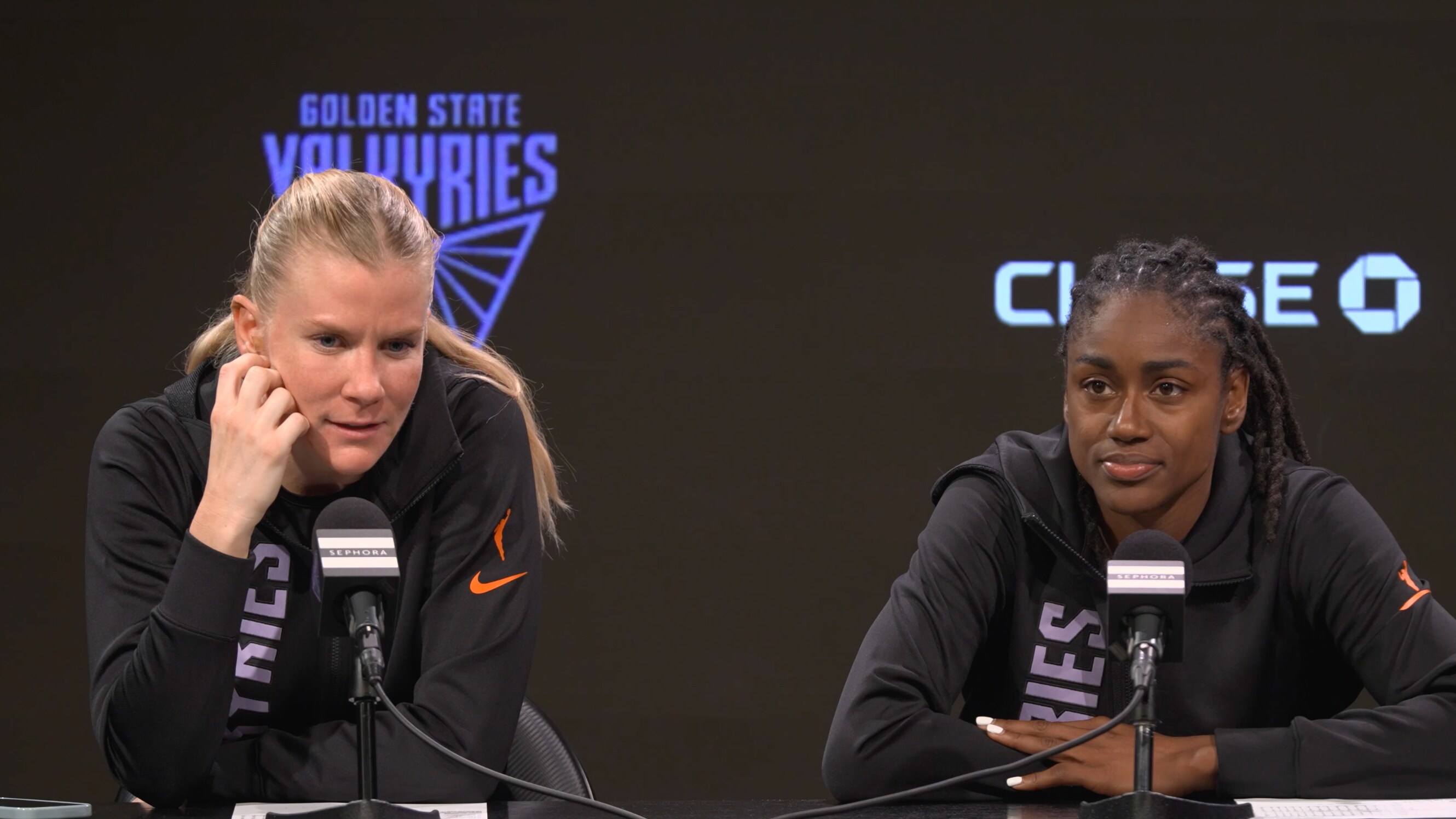 Tiffany Hayes and Julie Vanloo Postgame Press Conference | 5/16/25
