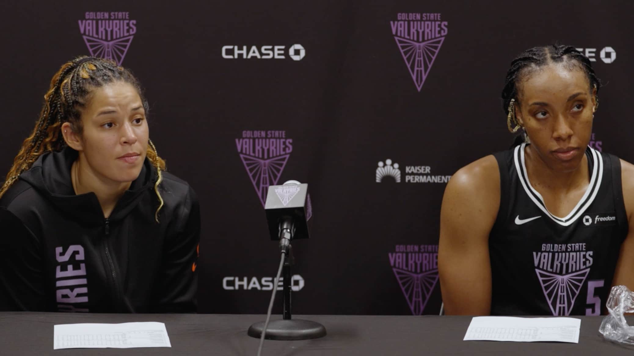 Veronica Burton and Kayla Thornton Postgame Press Conference | 7/9/25