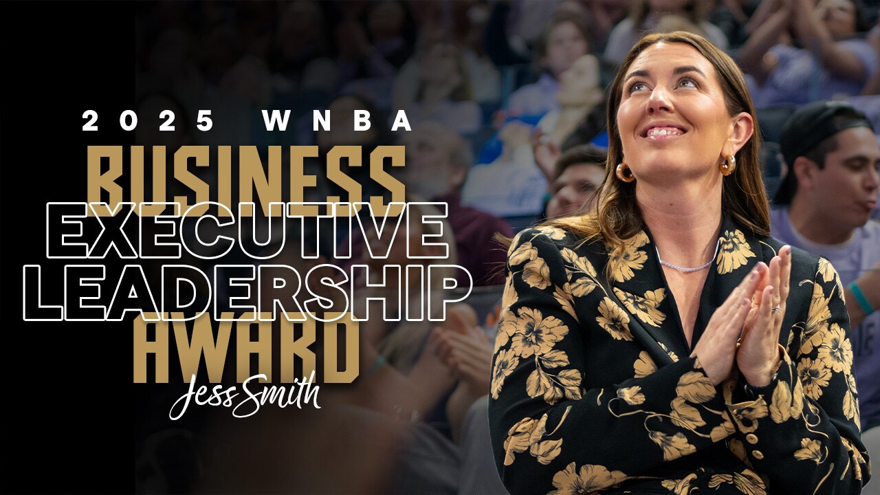 Valkyries President Jess Smith Wins Inaugural WNBA Business Executive Leadership Award Presented by Deloitte