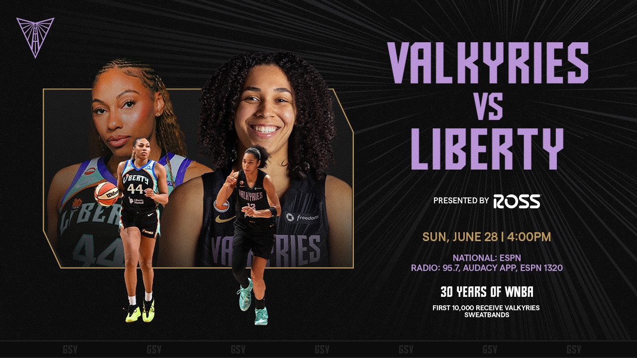 Game Preview: Valkyries vs. New York Liberty - 6/28/26