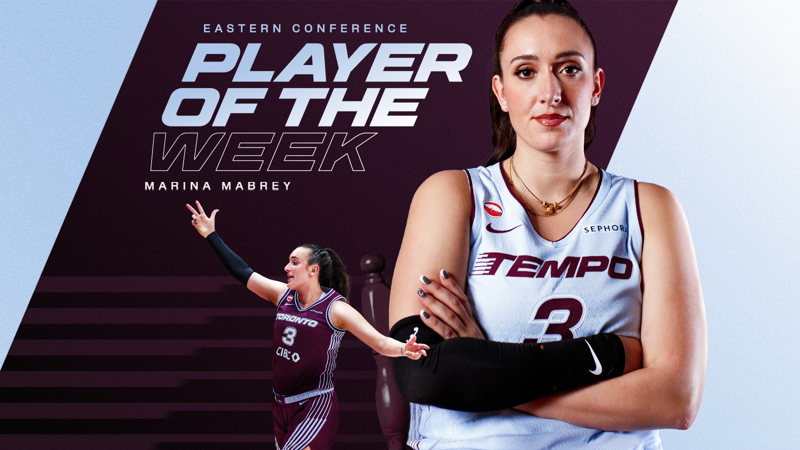 Marina Mabrey Named Eastern Conference Player of the Week