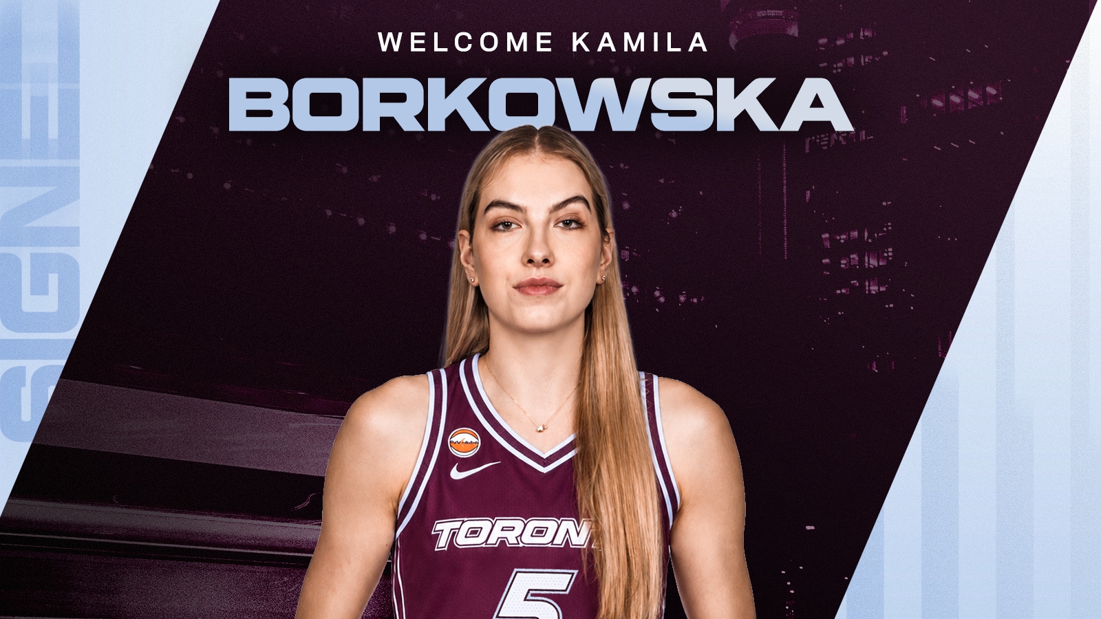 Toronto Tempo Sign Kamila Borkowska to Developmental Contract