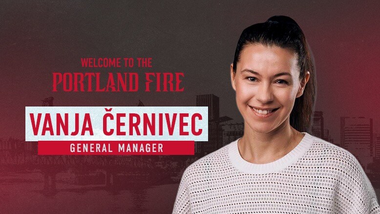 Portland Fire Announces Vanja Černivec as General Manager