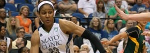 Maya exploded for 23 points and 11 rebounds as the Lynx routed the Storm on Friday.