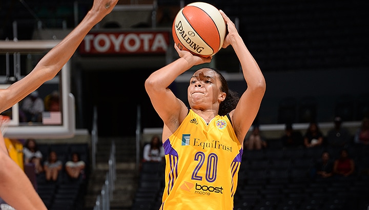 Kristi Toliver scored 10 points as the Sparks beat the Mercury on Tuesday. 