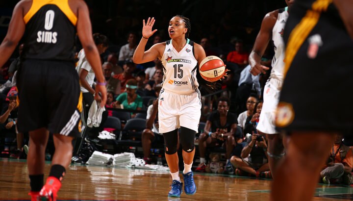 Brittany Boyd scored a career-best 22 points in the Liberty’s loss to the Shock.