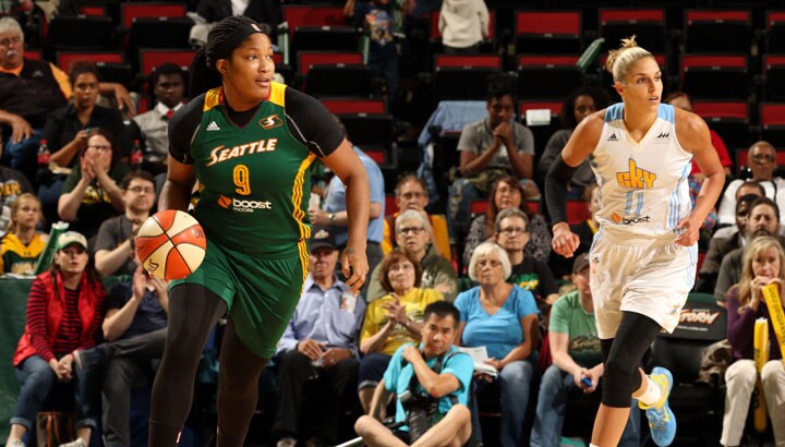 Markeisha Gatling finished with 16 points in a 94-84 loss to the Sky.
