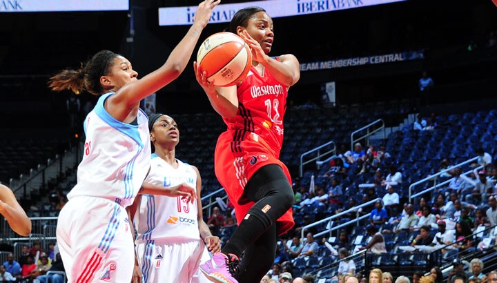Ivory Latta led Washington with 22 points in a73-67 loss in Atlanta on Sunday.