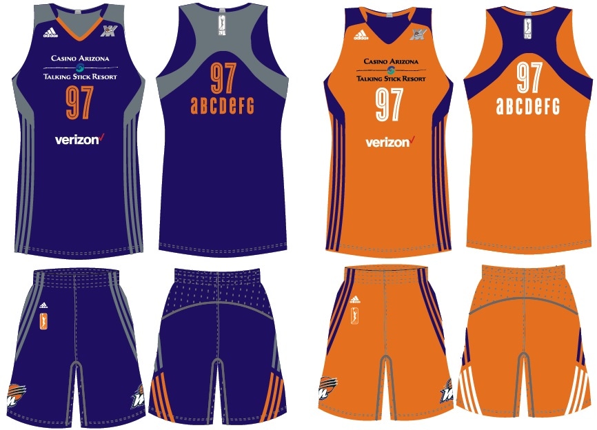 Phoenix Mercury Uniform