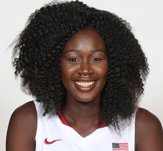New York Liberty select Adut Bulgak with the No. 12 pick