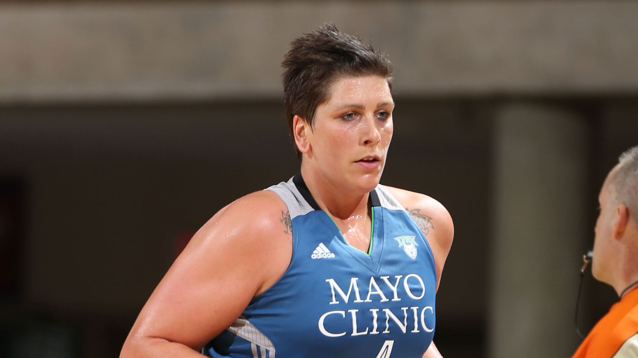 Janel McCarville With The Fancy Assist