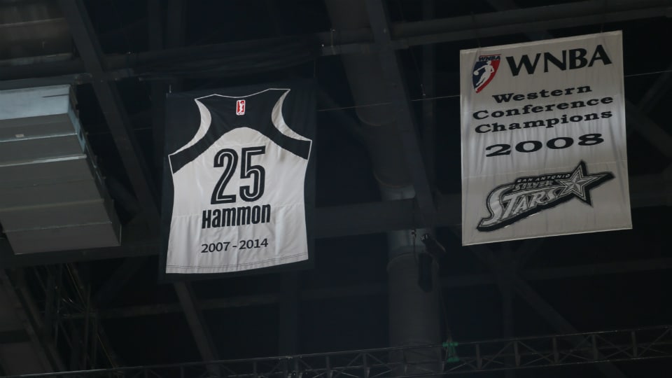 Becky Hammon Gets Jersey Retired In San Antonio