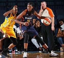 Jones, Thomas Help Sun Beat Sky For First Win of Season