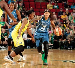 Lynx Remain Undefeated With 100-77 Victory At Seattle