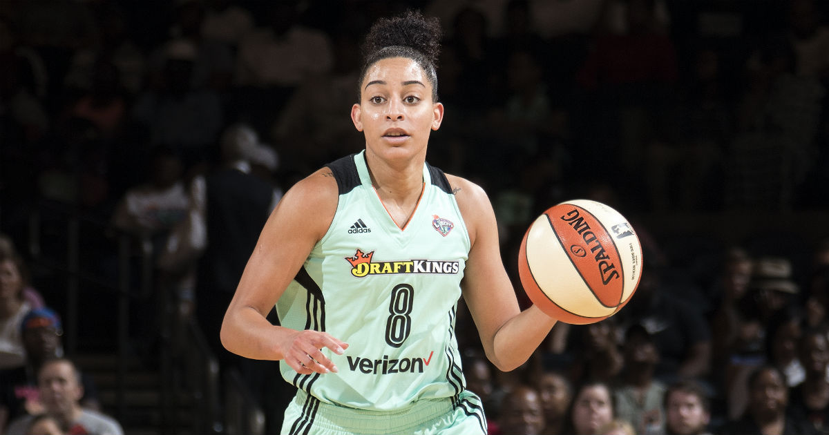 New York Liberty ReSign Kia Vaughn And Bria Hartley WNBA