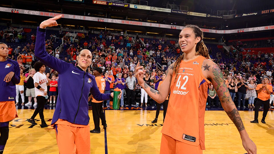 Best Photos from Phoenix Mercury's 2018 Season WNBA