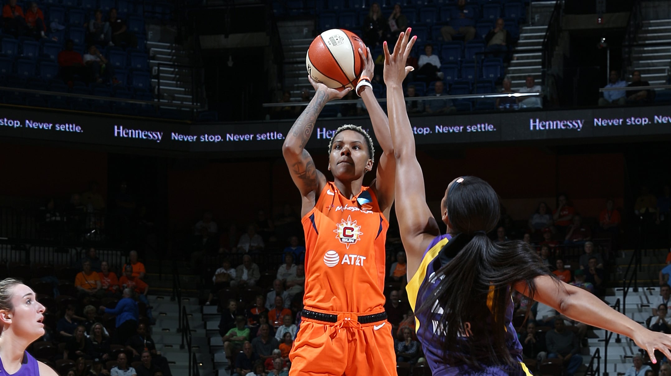 Balanced Offense Helps Sun Top Sparks