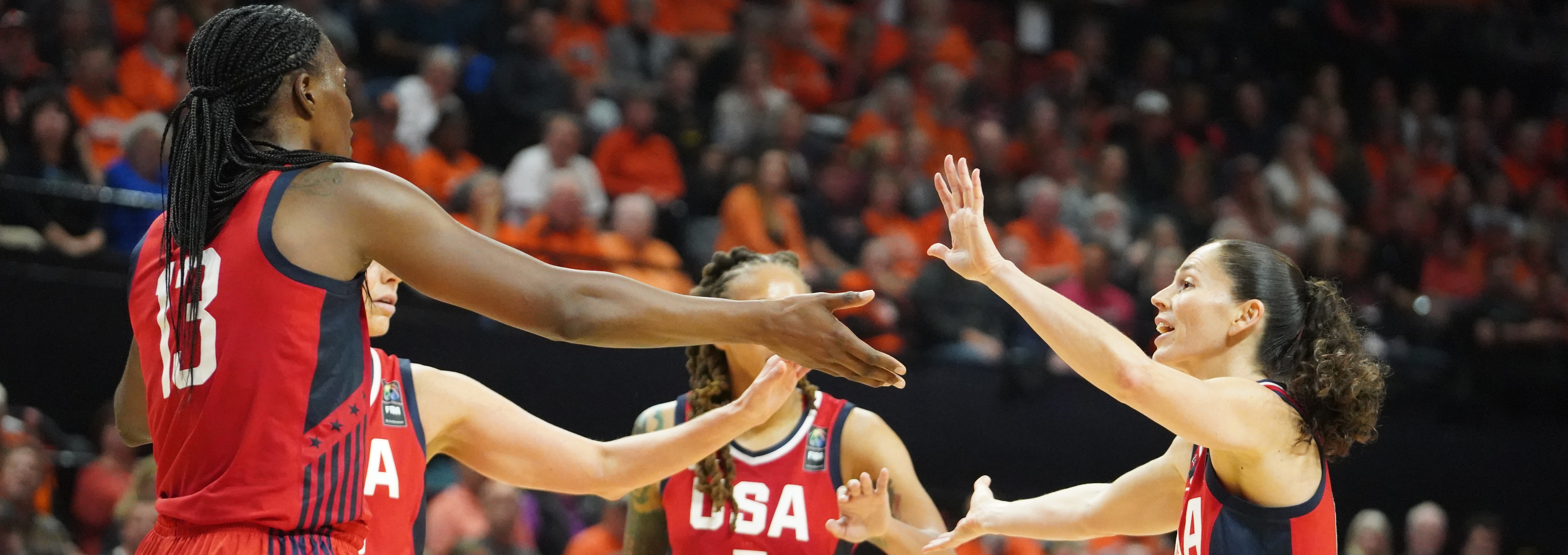 Team USA celebrates