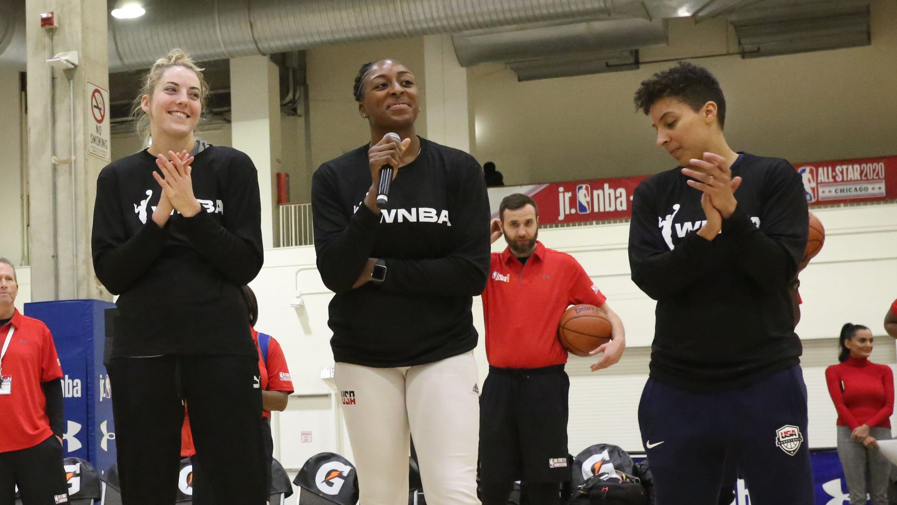 WNBA at JR. NBA Day