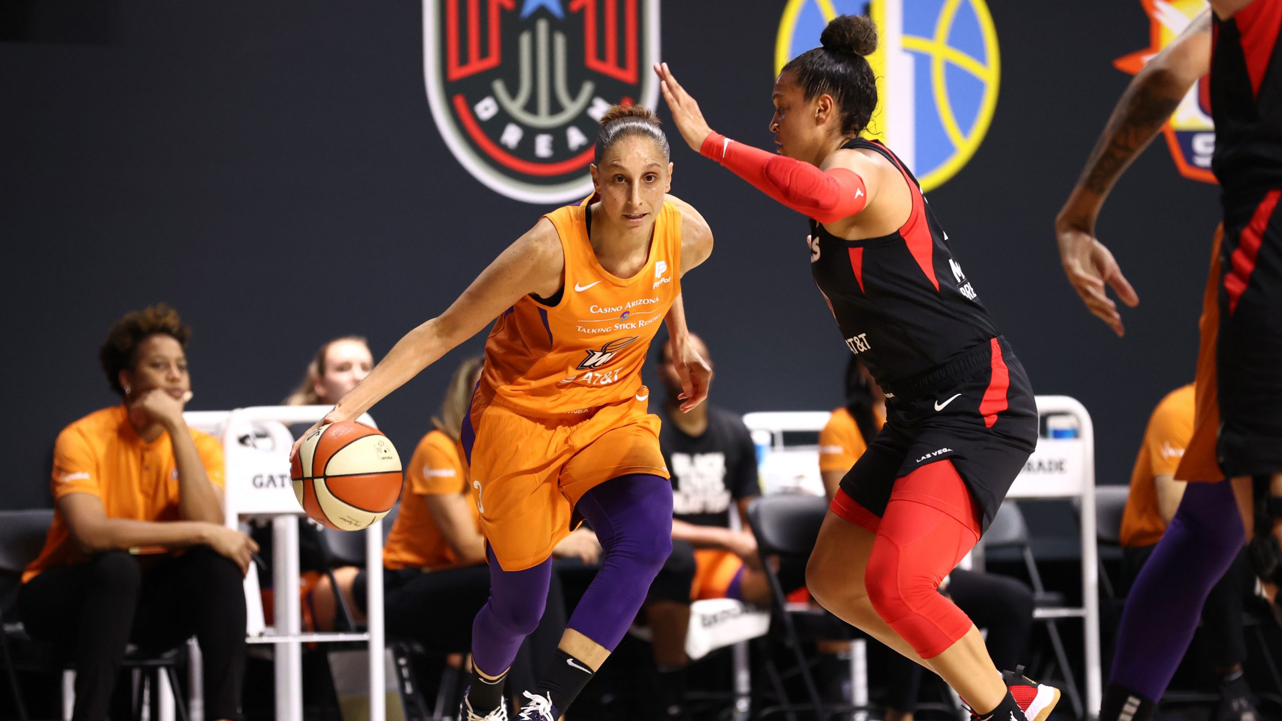 Taurasi Has 22 points, 10 assists; Mercury Beat Aces 102-95