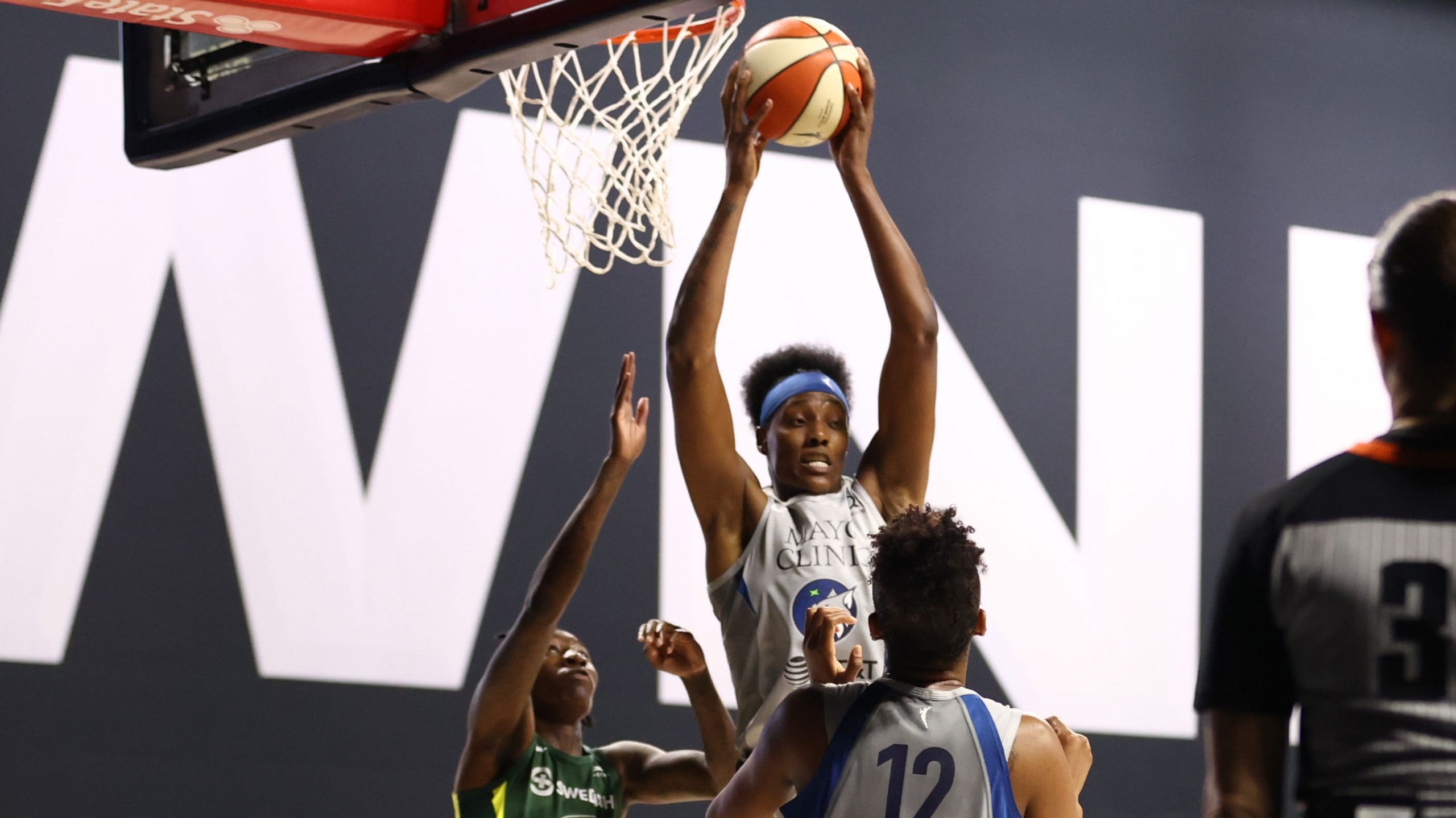 Fowles Breaks Rebounding Record But Storm Beat Lynx 90-66