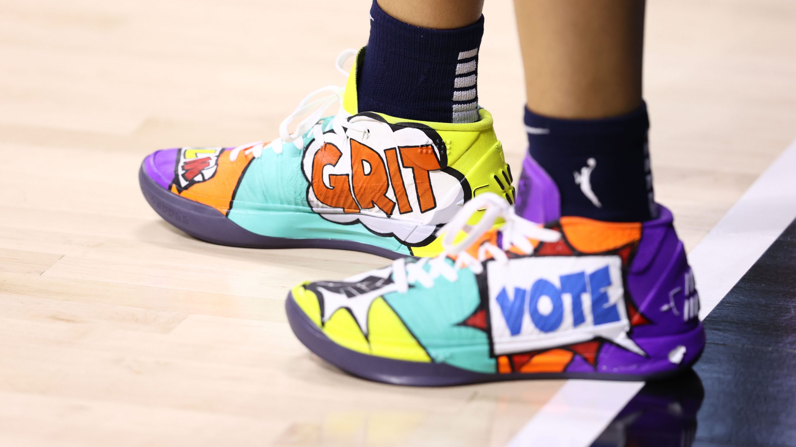 Kicks With Messages WNBA