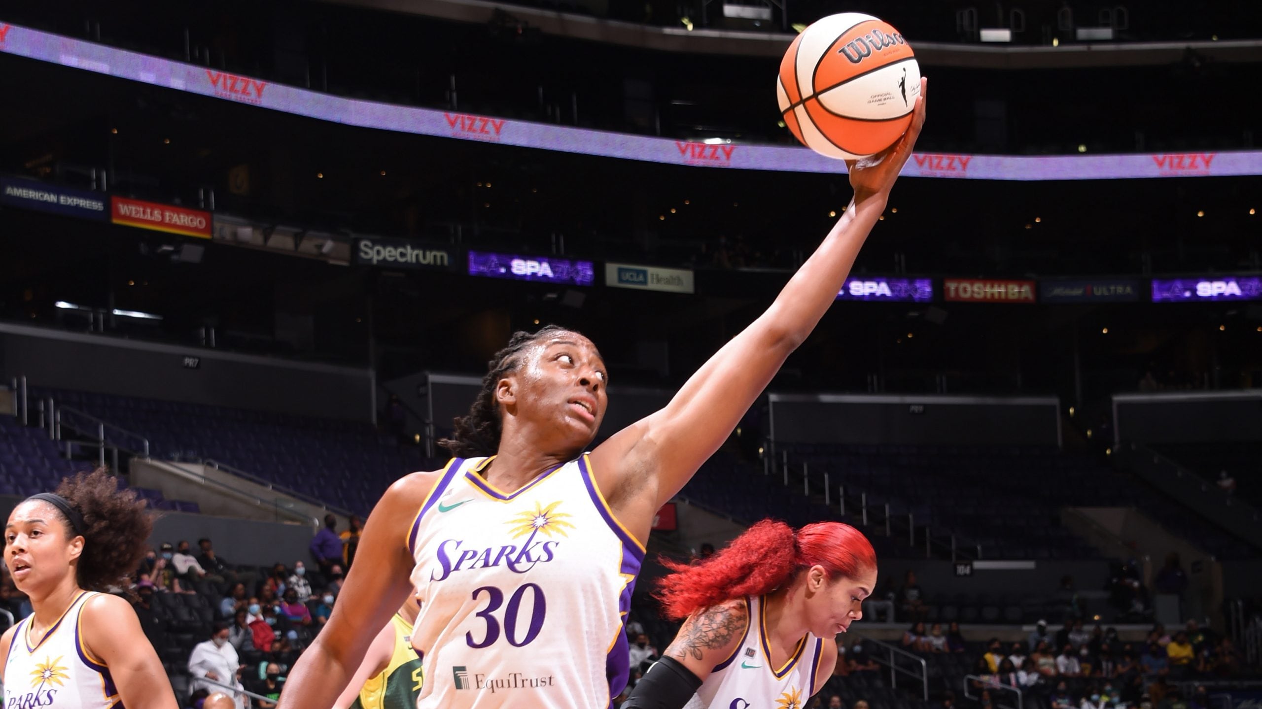 Ogwumike, Sparks Beat Storm 81-53, Keep Playoff Hopes Alive