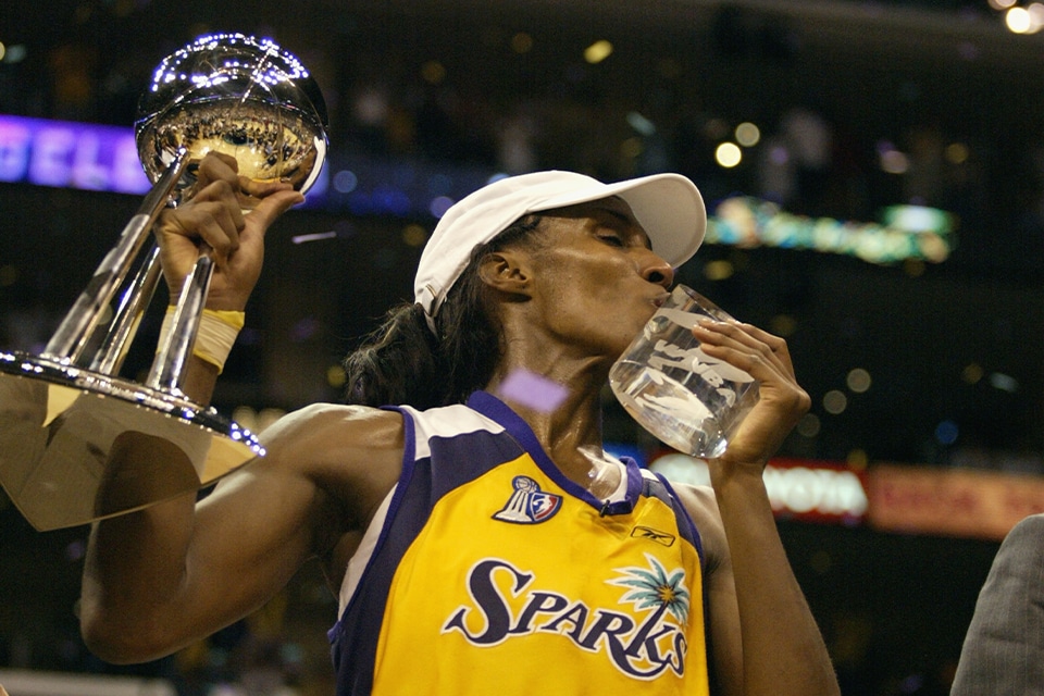 2x WNBA Finals MVP Lisa Leslie representing USC