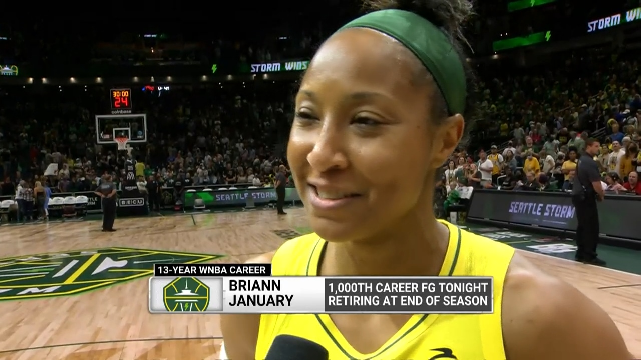 Briann January: 'The game means everything to me'