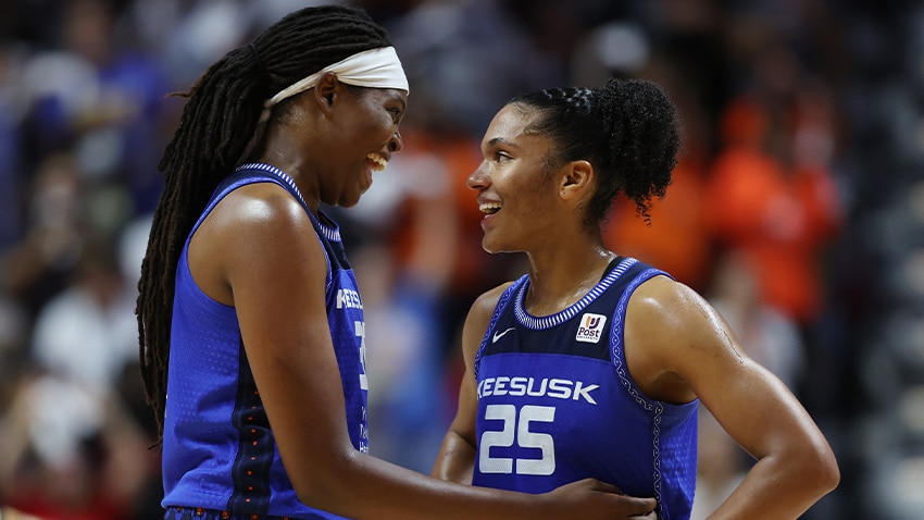 The Aggressive Synergy of Jonquel Jones and Alyssa Thomas