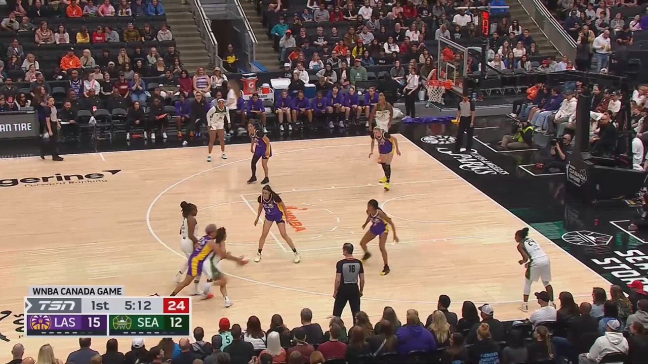Strom Rodgers Los Angeles Sparks vs Seattle Storm May 4, 2024 Game Summary | WNBA.com