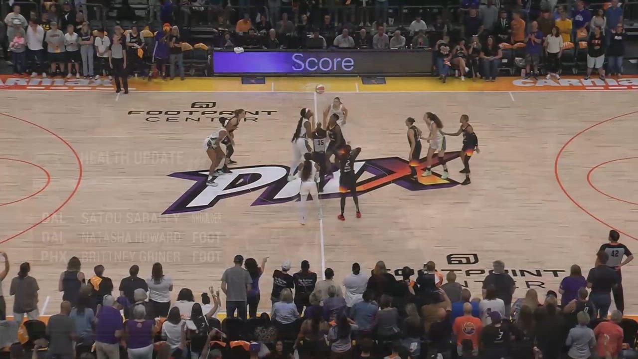 Dallas Wings vs. Phoenix Mercury - WNBA Game Summary - May 25 