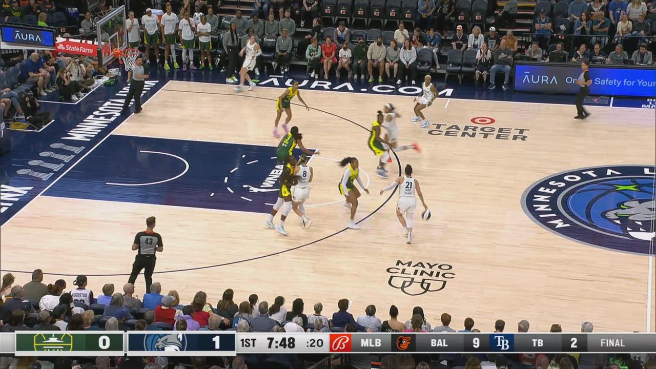 Minnesota Lynx Top Plays vs. Seattle Storm